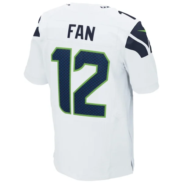 12s seattle seahawks nike elite jersey White 48