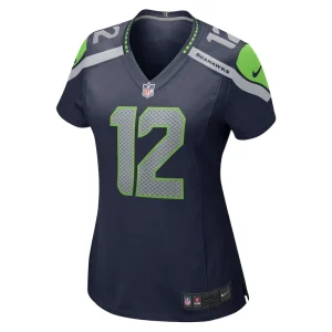 12s seattle seahawks nike womens player jersey Navy M