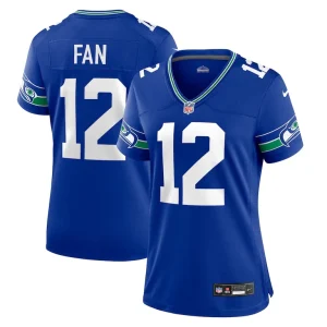 12s seattle seahawks nike womens player jersey Royal