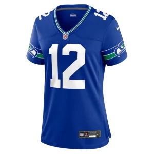 12s seattle seahawks nike womens player jersey Royal M