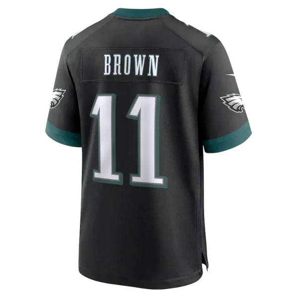 A.j. brown philadelphia eagles nike alternate game jersey Black L