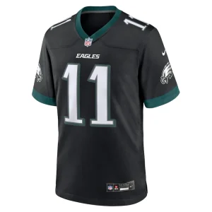 A.j. brown philadelphia eagles nike alternate game jersey Black M