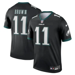 A.j. brown philadelphia eagles nike alternate legend player performance top Black