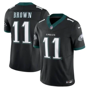 A.j. brown philadelphia eagles nike alternate vapor f.u.s.e. limited jersey Black