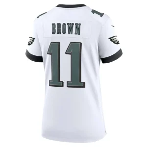 A.j. brown philadelphia eagles nike game jersey White L
