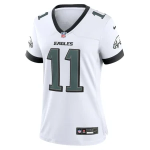 A.j. brown philadelphia eagles nike game jersey White M