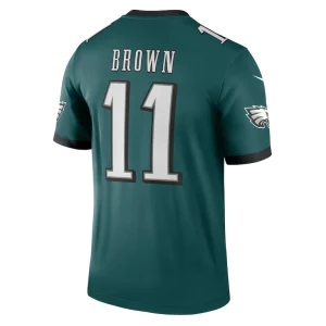 A.j. brown philadelphia eagles nike team legend player performance top Green L