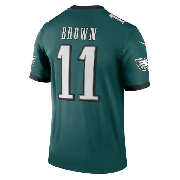 A.j. brown philadelphia eagles nike team legend player performance top Green L