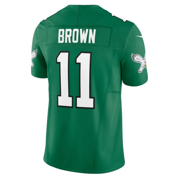 A.j. brown philadelphia eagles nike vapor f.u.s.e. limited jersey Kelly green L