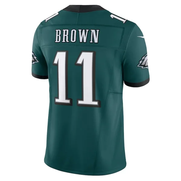 A.j. brown philadelphia eagles nike vapor f.u.s.e. limited jersey Midnight green L