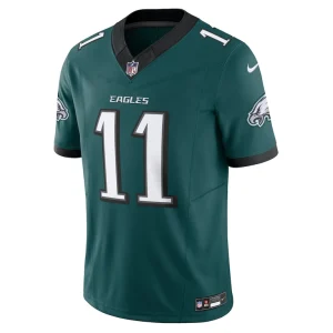 A.j. brown philadelphia eagles nike vapor f.u.s.e. limited jersey Midnight green M