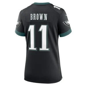 A.j. brown philadelphia eagles nike womens alternate game jersey Black L