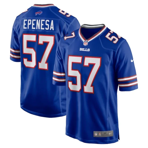 A.j. epenesa buffalo bills nike game player jersey Royal