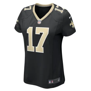 A.t. perry new orleans saints nike womens team game jersey Black M