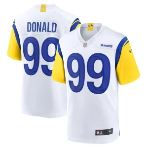 Aaron donald los angeles rams nike alternate game jersey White