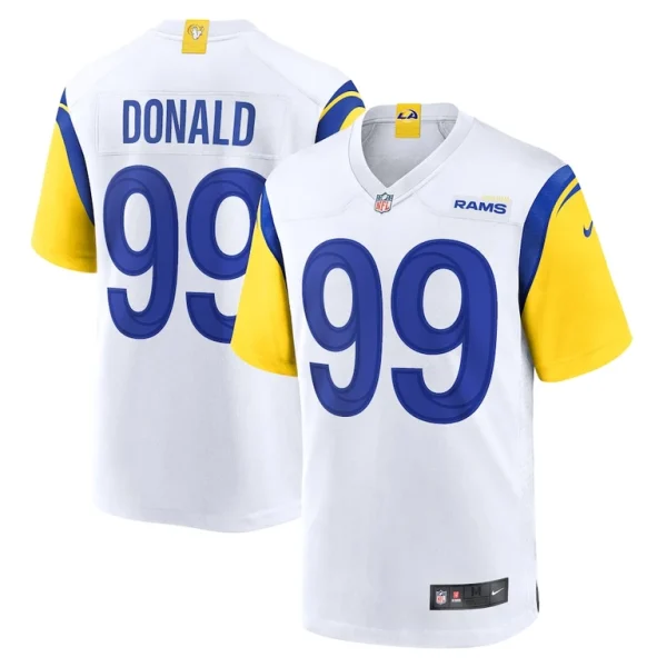 Aaron donald los angeles rams nike alternate game jersey White