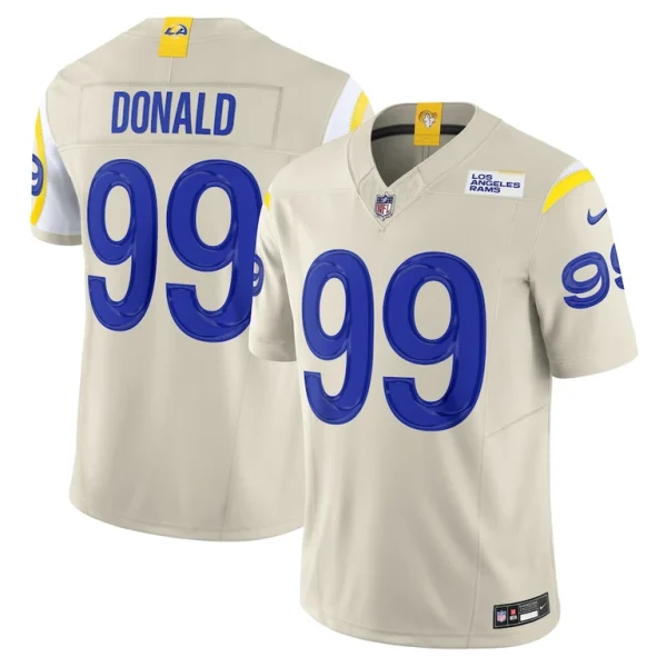 Aaron donald los angeles rams nike alternate vapor f.u.s.e. limited jersey bone Multi