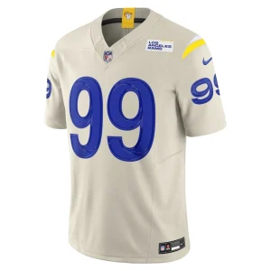 Aaron donald los angeles rams nike alternate vapor f.u.s.e. limited jersey bone Multi M