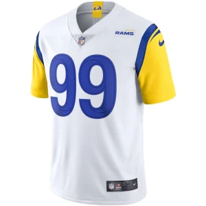 Aaron donald los angeles rams nike alternate vapor limited jersey White M