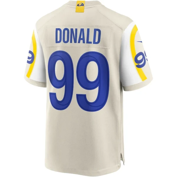 Aaron donald los angeles rams nike game jersey bone Multi L