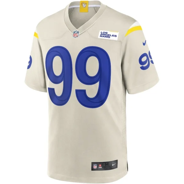 Aaron donald los angeles rams nike game jersey bone Multi M