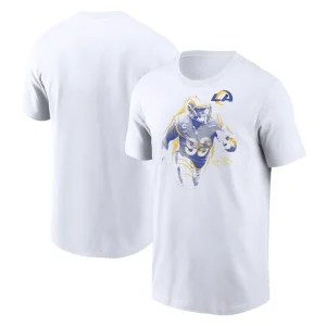 Aaron donald los angeles rams nike player graphic t shirt White