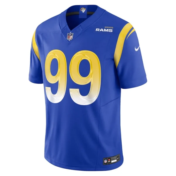Aaron donald los angeles rams nike vapor f.u.s.e. limited jersey Royal M