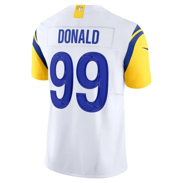 Aaron donald los angeles rams nike vapor f.u.s.e. limited jersey White L