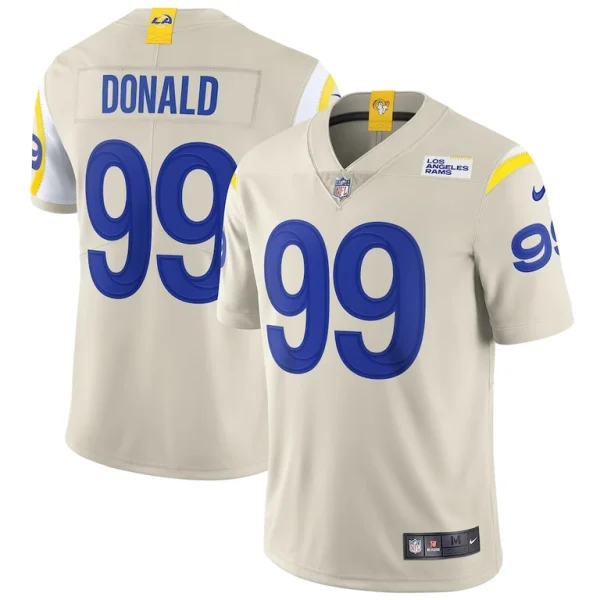 Aaron donald los angeles rams nike vapor limited jersey bone Multi