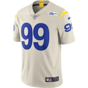 Aaron donald los angeles rams nike vapor limited jersey bone Multi M
