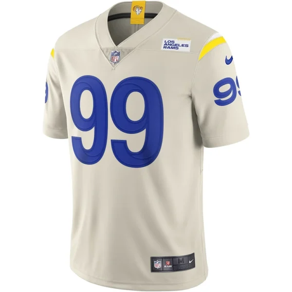 Aaron donald los angeles rams nike vapor limited jersey bone Multi M