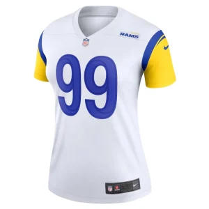 Aaron donald los angeles rams nike womens alternate legend player performance top White M