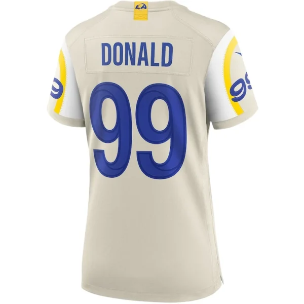 Aaron donald los angeles rams nike womens player game jersey bone Multi L