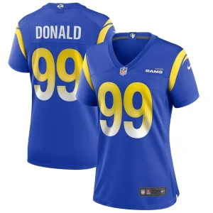 Aaron donald los angeles rams nike womens player jersey Royal