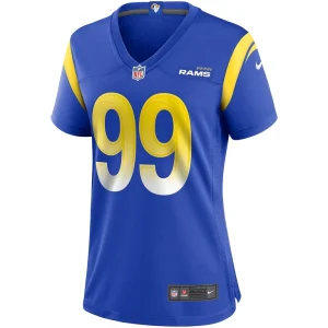Aaron donald los angeles rams nike womens player jersey Royal M