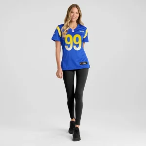 Aaron donald los angeles rams nike womens player jersey Royal XL