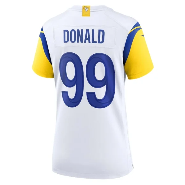 Aaron donald los angeles rams nike womens player jersey White L