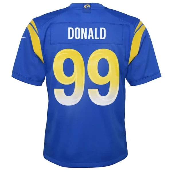 Aaron donald los angeles rams nike youth game jersey Royal Yth L