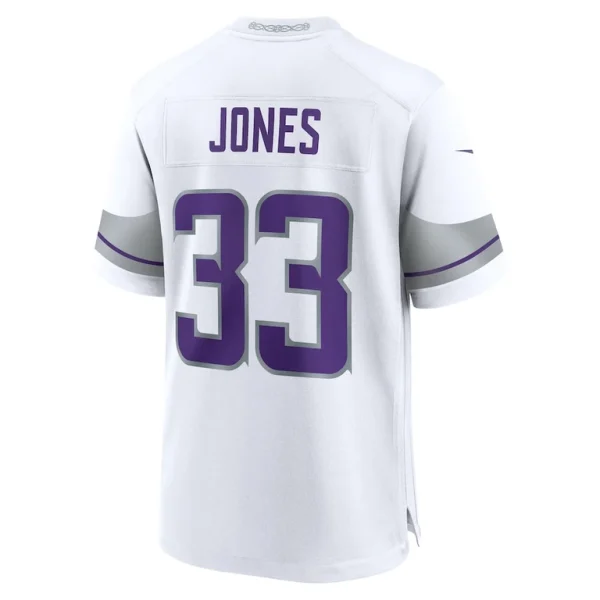 Aaron jones minnesota vikings nike alternate game player jersey White L