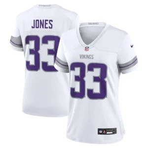 Aaron jones minnesota vikings nike womens alternate game player jersey White