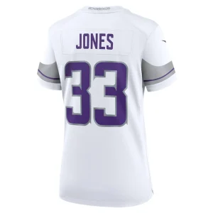 Aaron jones minnesota vikings nike womens alternate game player jersey White L