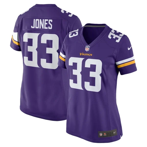 Aaron jones minnesota vikings nike womens game player jersey Purple