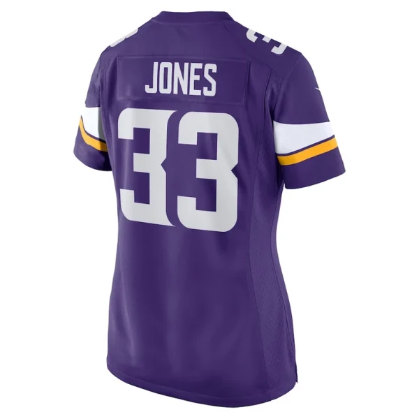Aaron jones minnesota vikings nike womens game player jersey Purple L