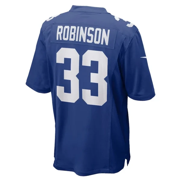 Aaron robinson new york giants nike game player jersey Royal L