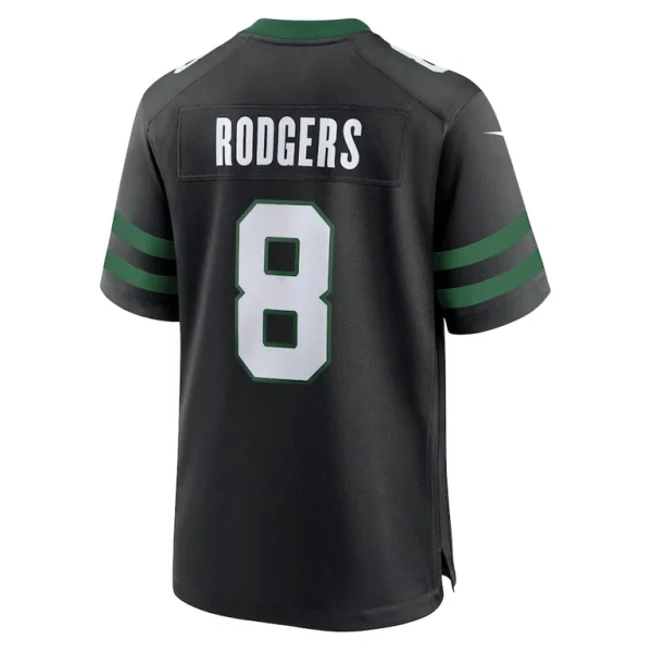 Aaron rodgers new york jets nike alternate game jersey Legacy black L