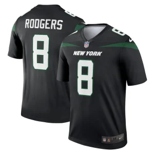 Aaron rodgers new york jets nike alternate legend player performance top Black