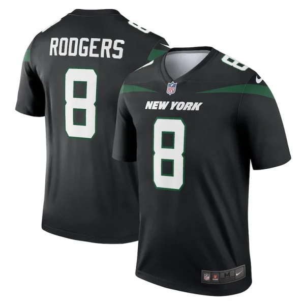 Aaron rodgers new york jets nike alternate legend player performance top Black
