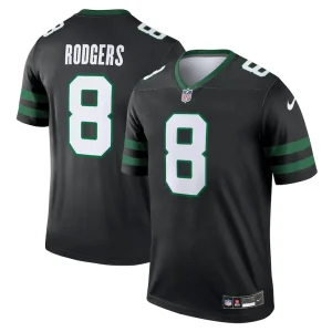 Aaron rodgers new york jets nike alternate legend player performance top Black