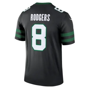 Aaron rodgers new york jets nike alternate legend player performance top Black L