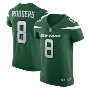 Aaron rodgers new york jets nike alternate vapor f.u.s.e. elite jersey Gotham green